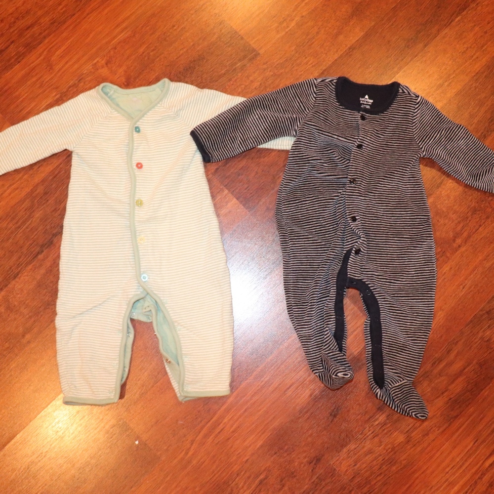 0-3 month pajamas